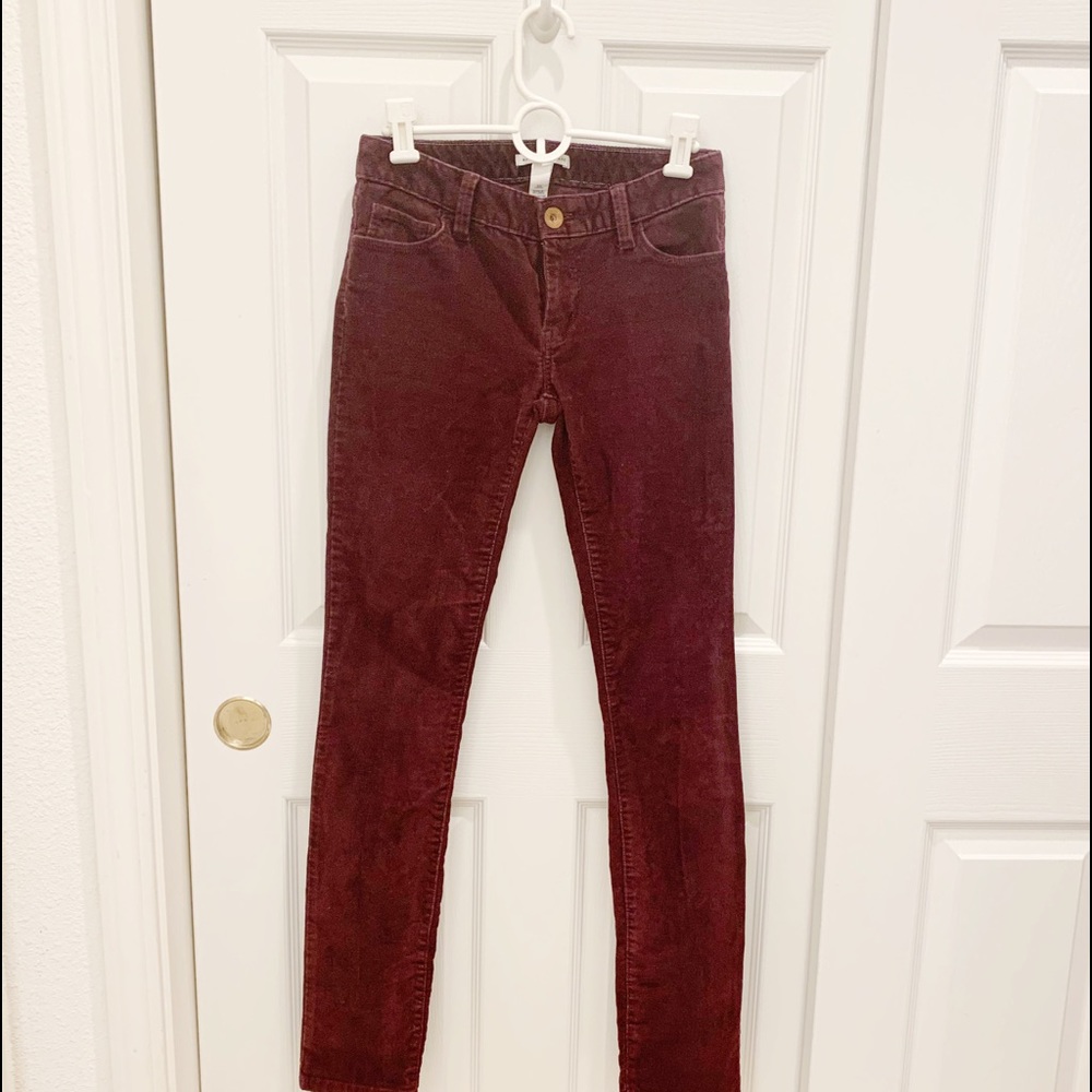 Banana Republic Skinny Corduroy Pants